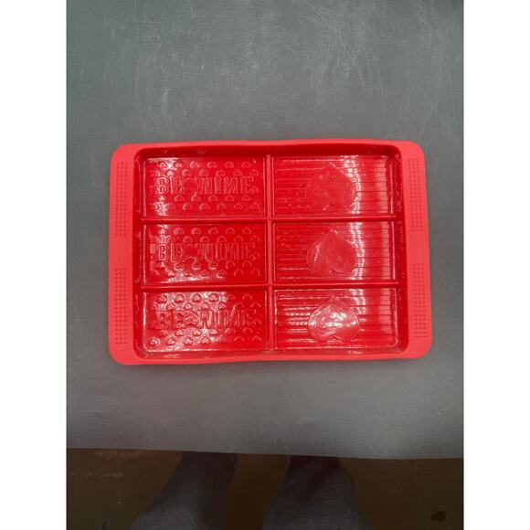 Lot of 5 Valentine’s Day Candy Silicone Trays (Used) - Picture 6 of 8